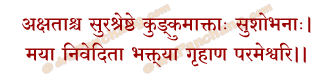 Vat Savitri Akshata Mantra in Hindi